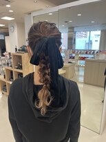 ケンジ 平塚ラスカ店(KENJE) 編みおろし/編み下ろしヘア/ヘアセット/結婚式ヘア