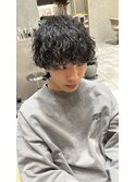 波打ちスパイラルパーマ