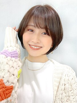 セイドット オモテサンドウ(Say. omotesando) say.重政　大人かわいいショートボブ　ボブ　ショート　くびれ