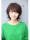 【大人ショート】菱形×レイヤーショート
