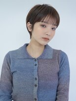 ピークアブー アヴェダ アトレ恵比寿(PEEK-A-BOO AVEDA) 前髪あり大人小顔ショート/30代40代50代/岡野亘希