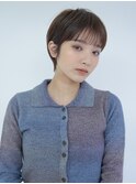 前髪あり大人小顔ショート/30代40代50代/岡野亘希