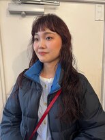 ユヌ(UNU)&nbsp;ショートバングのパーマスタイル☆