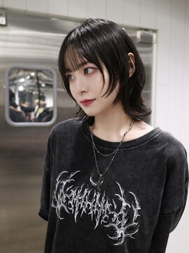 アマトウキョウ アユンチェ(AMA TOKYO×AYUNCHE) 黒髪ボブウルフ