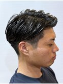 ビジネスラフカールパーマ