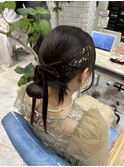ヘアセット：カチモリアレンジ