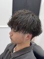 モッズヘア メン 仙台愛子駅前店(mod's hair men)&nbsp;シャドウパーマと波巻きのMIXパーマ［仙台］