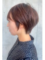 アモール(Amor)&nbsp;ショートカット×ひし形ショートボブ×前髪あり30代40代