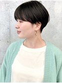 刈り上げマッシュショート/大人可愛いマッシュ/ショートカット