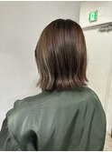 ハイライト入り切りっぱなしBob (池袋東口/髪質改善)