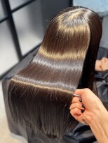 ルナス 福岡天神(LUNAS) 縮毛矯正+髪質改善トリートメント