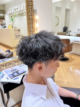 コワファースト  させぼ五番街店(COIFF1RST) ピンパーマ×アップバング☆