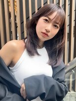 メゾンドムニ 恵比寿(Maison de MUNi)&nbsp;韓国レイヤー姫カットレイヤー大人可愛い20代30代ウルフレイヤー