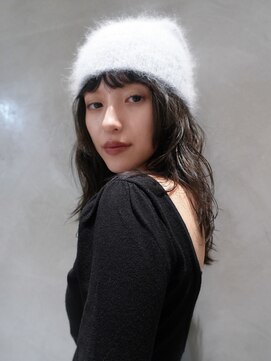 シアン(SYAN) ニュアンスパーマ/オリーブグレージュ/オン眉