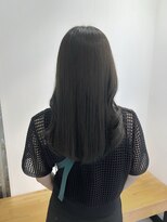 ビューバイネオリーブ 用賀店(Beau'r by neolive)&nbsp;大人ガーリーダークアッシュ似合わせカットミディアムレイヤー