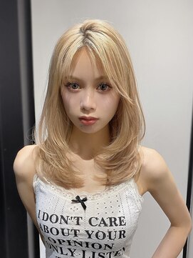 ニューヨークニューヨーク 梅田茶屋町店(NYNY) ハイレイヤー　バタフライレイヤー　ハッシュカット