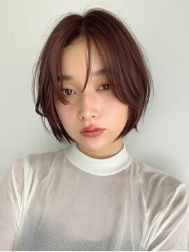 アンドレイ 表参道(andrey) 着物ヘア/ダークアッシュ/ミディアムレイヤーカット/表参道