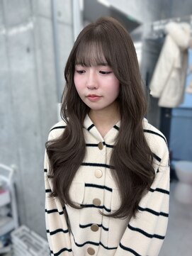 エヌアイ オモテサンドウ(ni omotesando) 冬ヘア！ショコラグレージュ×盛れるくびれヘア