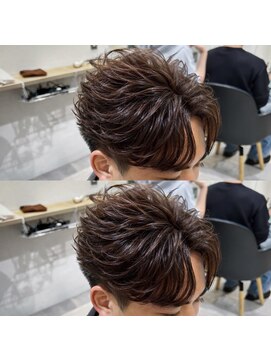 アイトーキョープラスシー 横浜(AI TOKYO+Sea) MEN’S横浜/センターパート/フェザーパーマ/毛流れパーマ/高島町