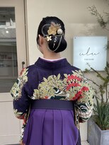 ウル(ulu)&nbsp;卒業式ヘアセット/袴着付け