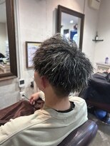 ステディー(Steady)&nbsp;パイルツイストホワイトハイライト