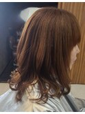 艶感ナチュラルウェーブミディ