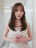ノイ 銀座(noi) 顔周りレイヤーカットべージュカラーくびれレイヤーカット