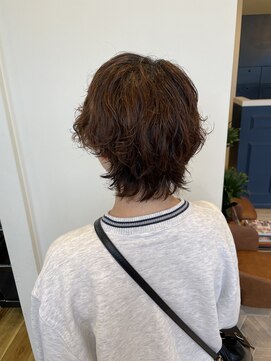 ラグ バイ シゲルカットクラブ 神田久志本店(lag) ショートパーマ
