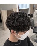 八王子ツイストスパイラルパーマ × メンズデザイナーカット