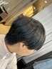 【メンズ自然な縮毛矯正】カット+縮毛矯正+トリートメント