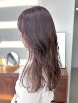 ヘアー アイス 御器所本店(HAIR ICI)&nbsp;ブリーチなし透明感カラーココアブラウン夏カラー秋カラー