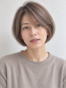 ヘイ 松本店(HEY) 【HEY 松本】大人の丸みショートボブ×ラテグレージュ