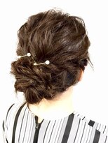 グレープバイン(GRAPEVINES)&nbsp;クラシカルアレンジ／結婚式／お呼ばれヘア