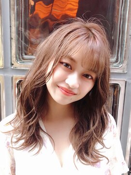 ロンドアベニール 北千住(Lond avenir) 大人可愛いAラインゆるふわロング☆ 西田大樹