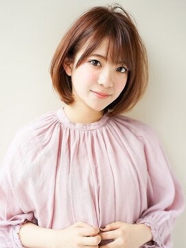 シウ(shiwu) ひし形ふんわりボブヘア