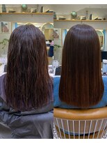 ロンドプランタン 恵比寿(Lond Printemps) 【Lond佐野】恵比寿でトリートメントより髪質改善できる縮毛矯正