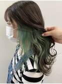 【ALIVE吉祥寺】韓国風グリーン×イヤリングカラー