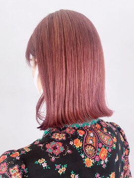 アイティーバイアルバム 八王子店(IT by ALBUM) ラベンダーボブ_ラベンダーカラーくびれミディ_ba327161