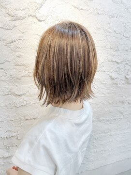 ラム(L'am) ハイライト　ボブ