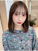 【Lond  Alexia】柴田知亜希/ロングヘア/チョコレートブラウン