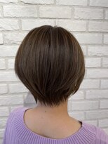 アッシュ 稲田堤店(Ash)&nbsp;ショートボブ×ハイライト×アッシュベージュ