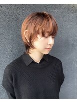 イメ(ime.) マッシュウルフ×オレンジカラー