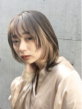 ブルーダー(Bruder) ベビーバング　インナーカラー　イヤリングカラー