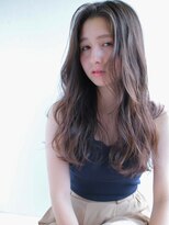 ソヨン 名古屋店(SOYON)&nbsp;外国人風　モカグレージュ　なみなみウェーブ