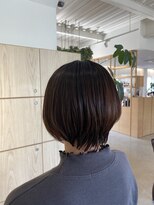 アドラーブル 女池店(adorable) 20代30代40代大人可愛い★小顔ボブ丸みハンサムショート