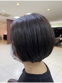 大人ショートボブ