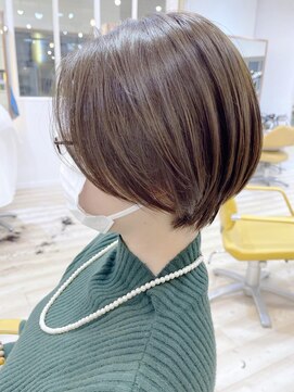 モリオ フロム ロンドン 成増店 【morio成増/児玉】ラウンドショート カーキブラウン