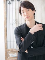 モッズヘアメン 札幌月寒店(mod's hair men)&nbsp;透明感カラーなビジカジウルフマッシュg札幌月寒20代30代40代