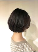 [Gluck hair design] ふんわり丸みボブ