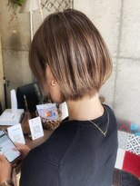 トト 船橋店(toto.)&nbsp;黒髪/グレーベージュ/レイヤーロング/前髪パーマ[西船橋/津田沼]